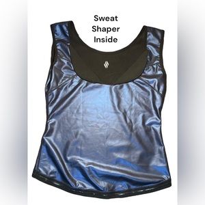 Sweat Shaper Plus Size 2x-3x Athletic Tank
